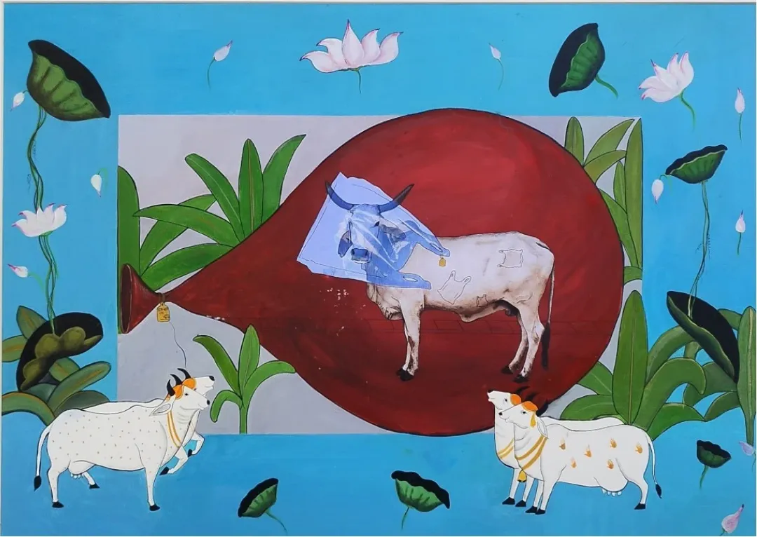 Cow in City Vll