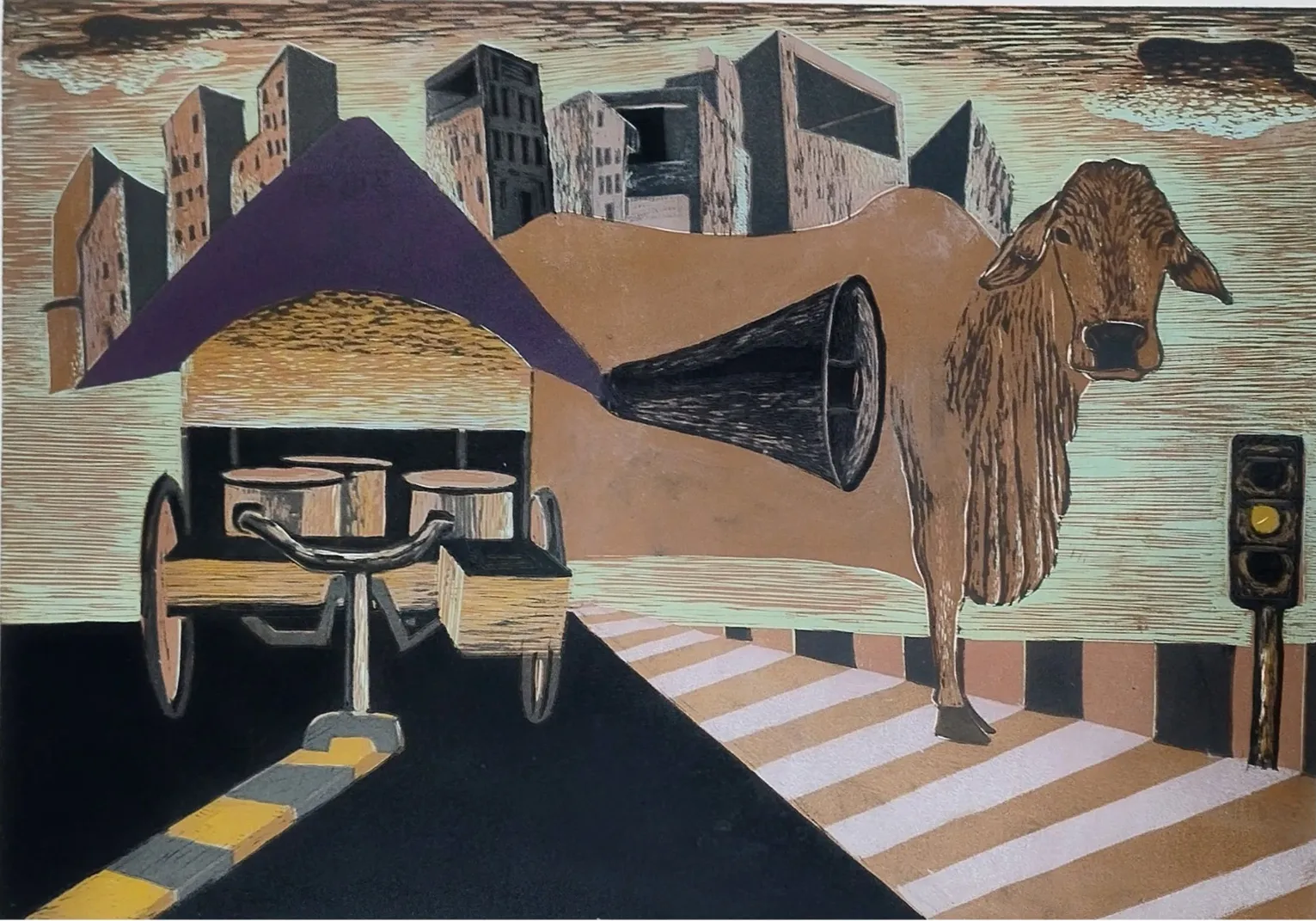 Cow in City XVl