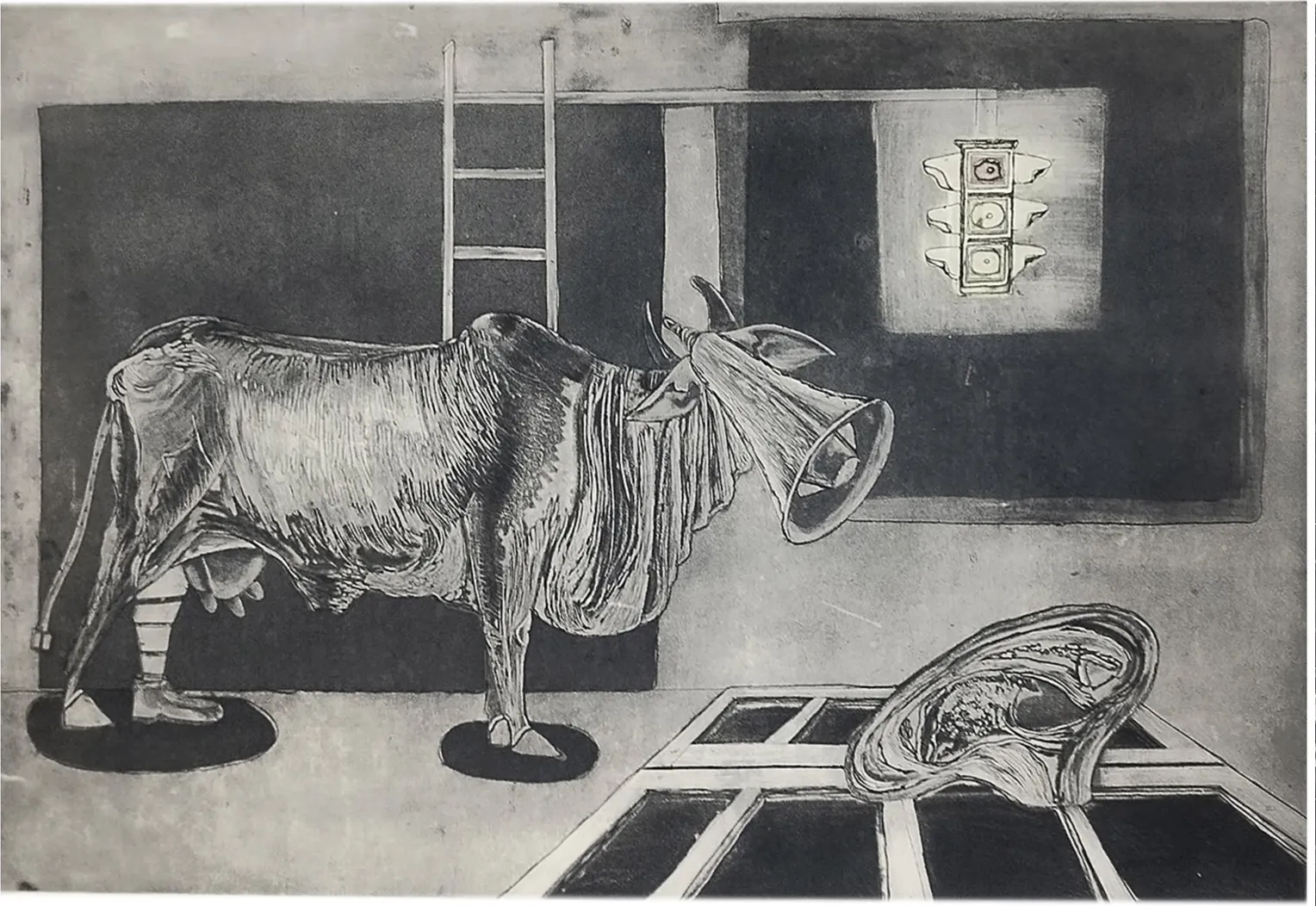 Cow in City lV