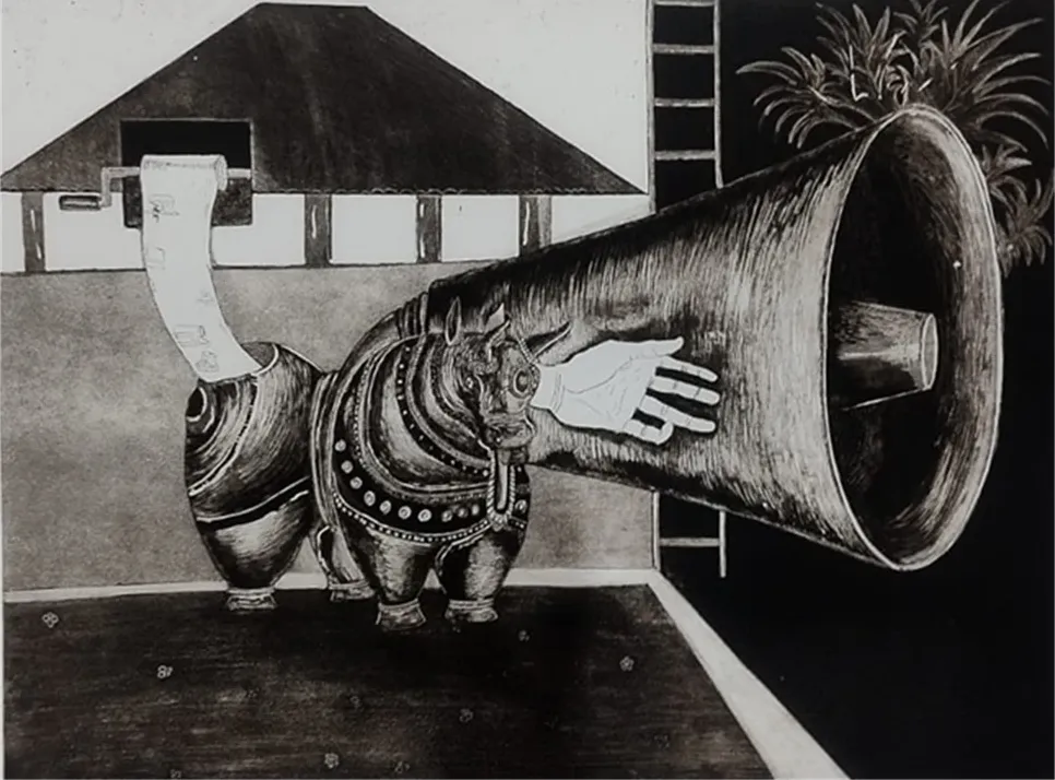Cow in City XVll